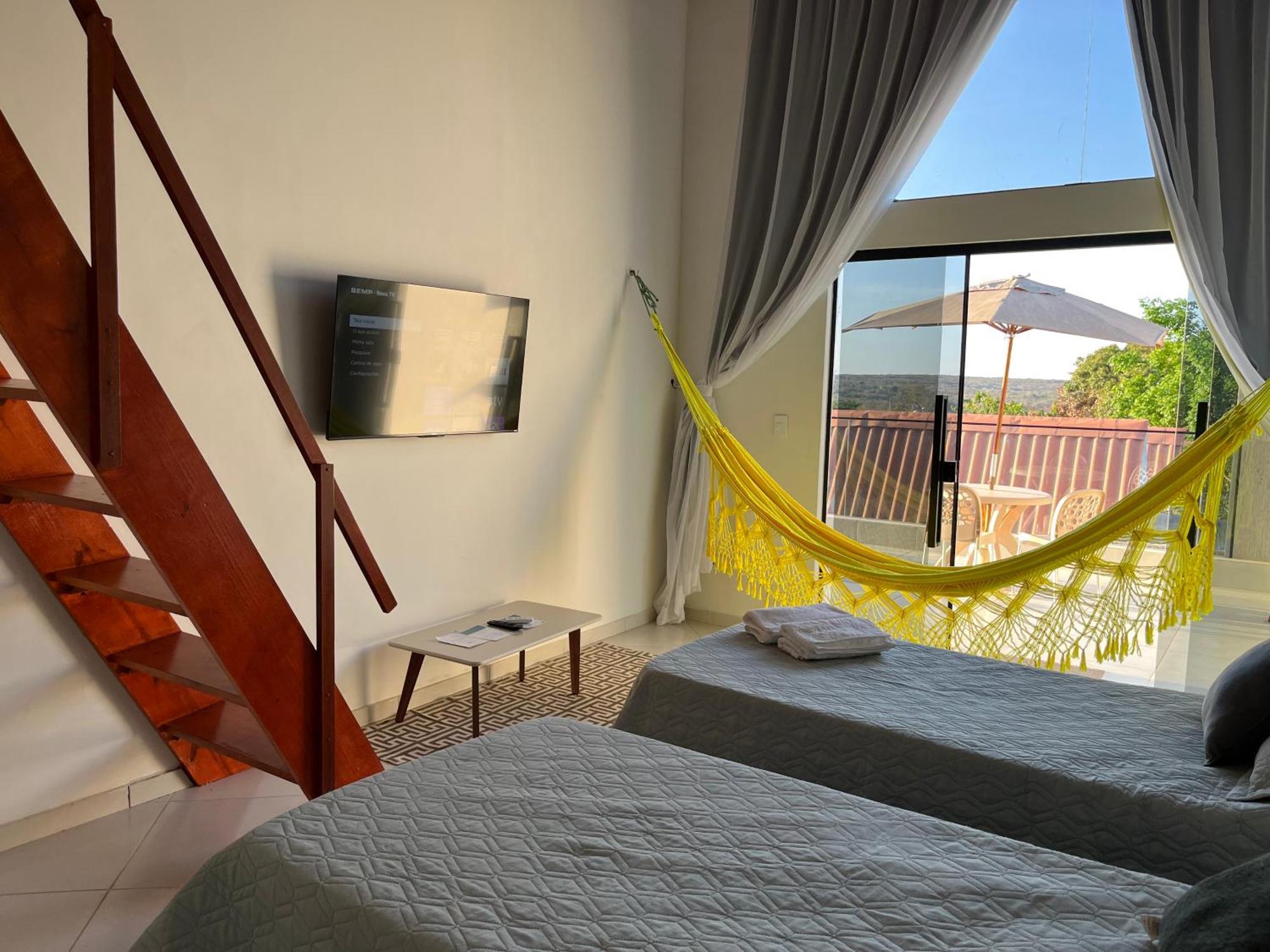 Villa Suica, Chale Mezanino Tianguá Екстериор снимка